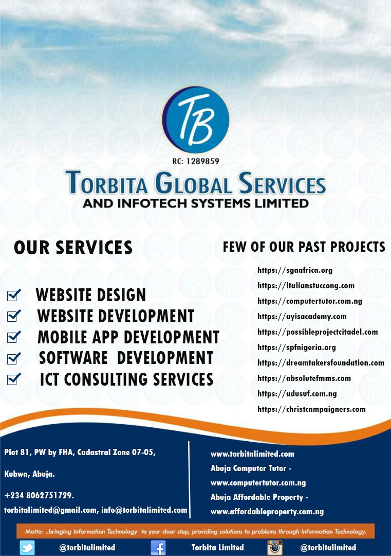Torbita Global Services and InfoTech Systems Limited