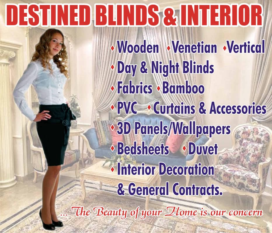 DESTINED BLIND & INTERIORS