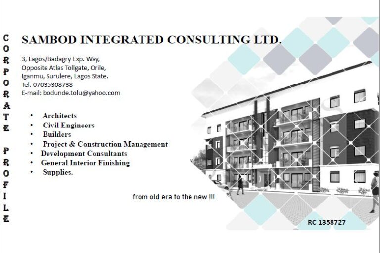 Corporate Profile Front Page